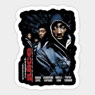 Juice Power Respect Sticker